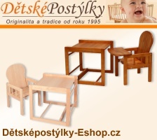  DĚTSKÉ JÍDELNÍ ŽIDLIČKY 