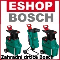 zahradní drtiče Bosch