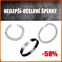 ocelové náramky