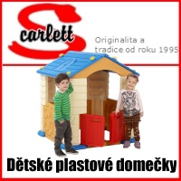 dětské plastové domečky